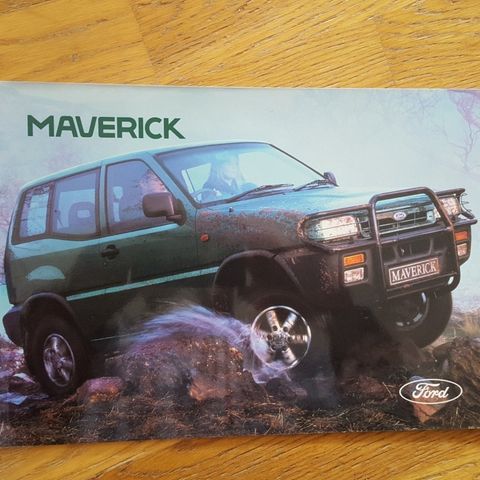 Brosjyre Ford Maverick 1994