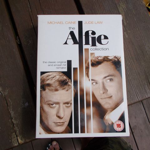 DVD The Alfie Collection.    Norsk tekst