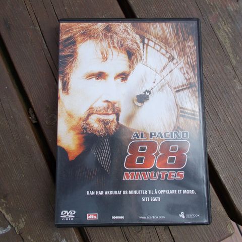 DVD 88 Minutes - Steanger than Fiction.  - The Untold   Norske tekster