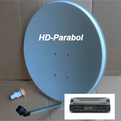 Ny, HD parabol pakke for gratis TV-kanaler, digital mottaker/tuner Tyske kanaler