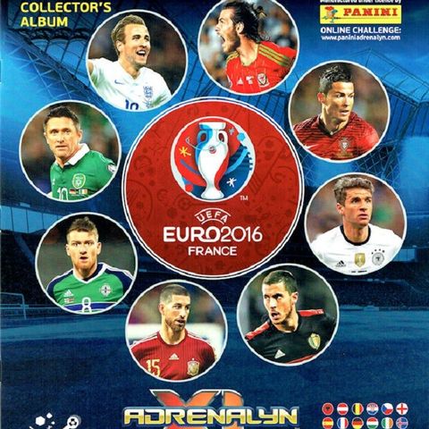Billig - Selger fotballkort Euro 2016 (Panini Adrenalyn XL)