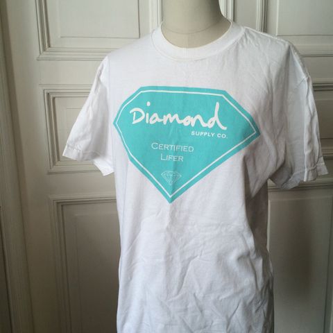 Diamond t-skjorte m trykk