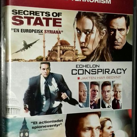 3 I 1 DVD.AGENT COLLECTION.GLOBAL TERRORISM.