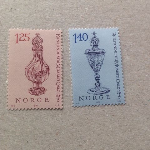 Norske frimerker 1976