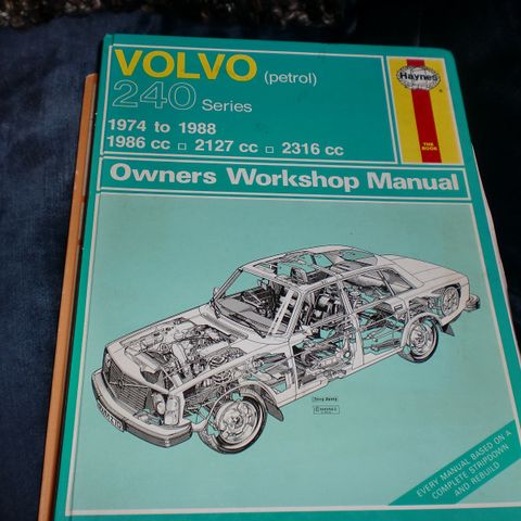 rep bok Volvo 240 1974-1988