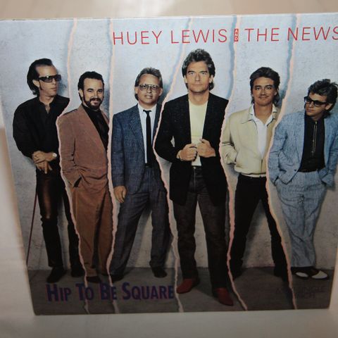 Huey Lewis and the news: Hip to be square. 12" maxi single.