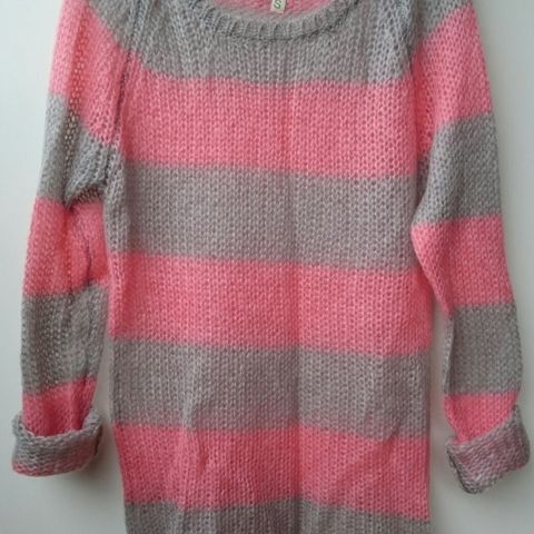 *NY* Mohair strikket genser fra RED str. S