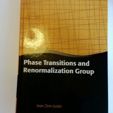 Phase Transition and Renormalization Group