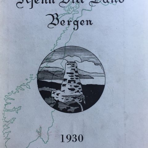 Gamle og antikke årbøker m.m. fra Vestlandet, Hardanger. Lokalhistorie