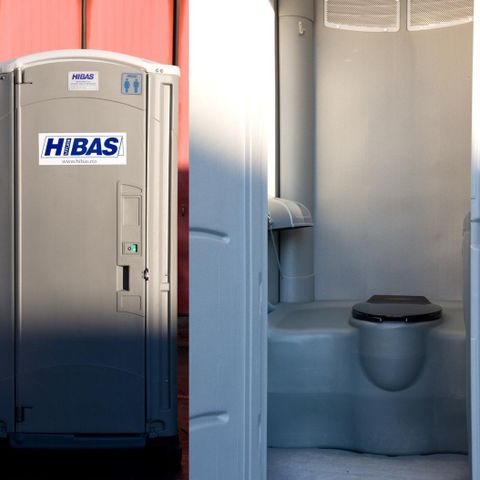 Toalettkabin med vaskeservant og urinal TC-3 LUX , utleie