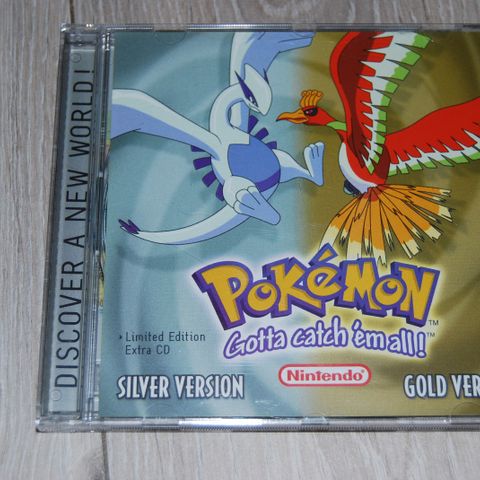 Pokemon Gold And Silver Versions Limited Edition Extra CD Promo selges.