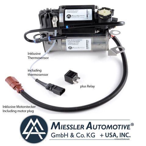 AUDI A6 C6 KOMPRESSOR NIVÅ LUFT 2005-2011 PASSER OGSÅ ALLROAD