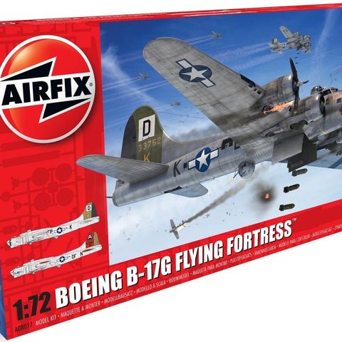 Airfix byggesett 1/72 Boeing B-17G Flying Fortress