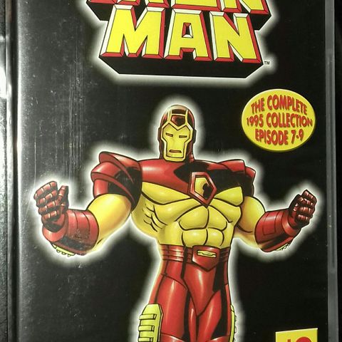 4 DVD.IRON MAN.Vol. 3,4,7 og 8.Uåpnet.Annonse nr.1.