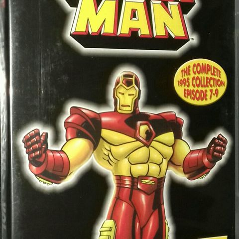 DVD.IRON MAN.Vol. 3.Uåpnet.Annonse nr.3.