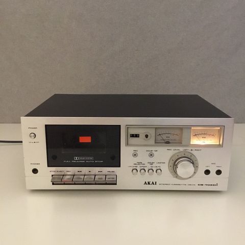 Akai CS-702D II Cassette Stereo