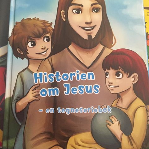 Tegneserier - historien om Jesus bok