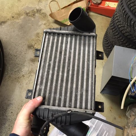 Intercooler til transporter t4 2,5tdi