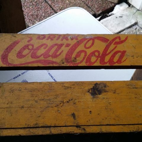 Coca Cola kasse.