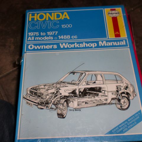 rep bok honda civic 1975-77