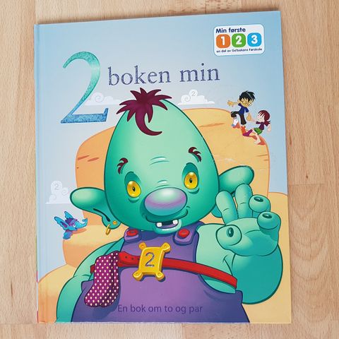 Spill og bok: Go'bokens Førskole: 2-boken min + spill. Som ny.