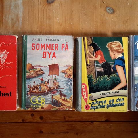 Barnebøker, 1950 - talls, populære.