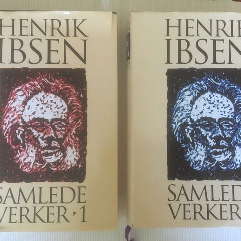 BokFrank: Henrik Ibsen; Samlede verker I - III (1972) / I - II (1991)