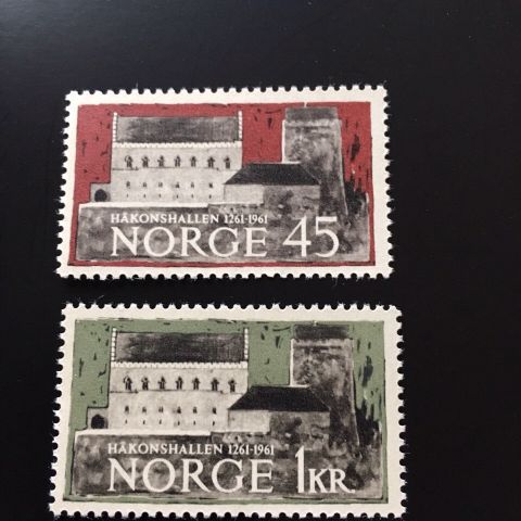 Norske frimerker 1961