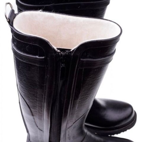 Ilse Jacobsen long zipper robber boots str 36