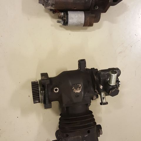 Kompressor og starter til MAN L2000 8/220