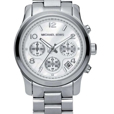 Michael Kors Runway Sølvfarget/Stål Ø39 mm MK5304 klokke