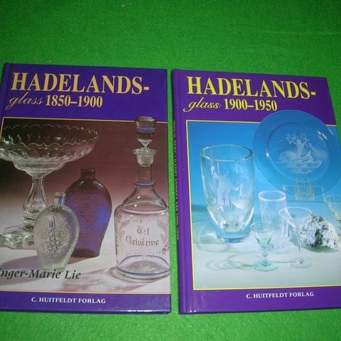 Hadelands glass 1850-1900 + 1900-1950