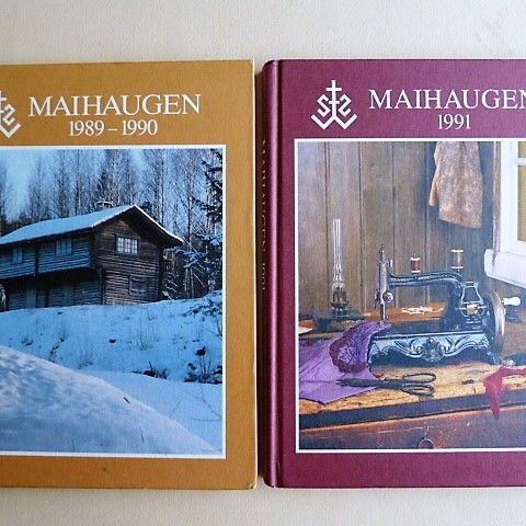 Årbøker: "MAIHAUGEN 1989-1990" og "MAIHAUGEN 1991".