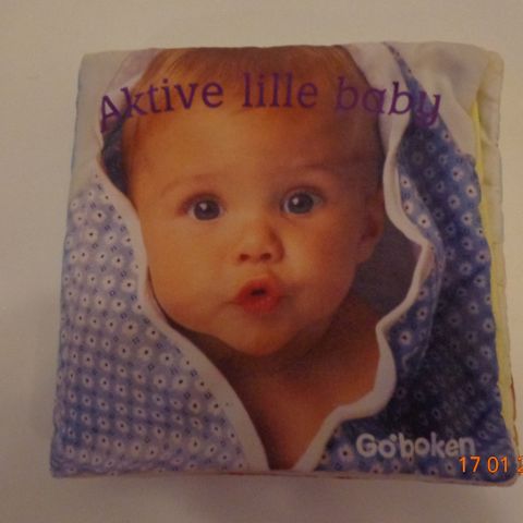 Tøybok " Aktive Lille Baby" fra Go’ Boken Sandvik