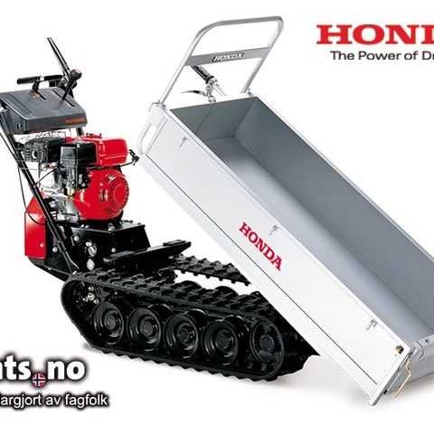 Honda HP500 transportmaskin | trillebår på belter | Hydrostatdrift