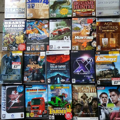 PC Games for Windows (Boxed with Manuals)