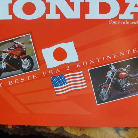 Honda 1995 MC programbrosjyre