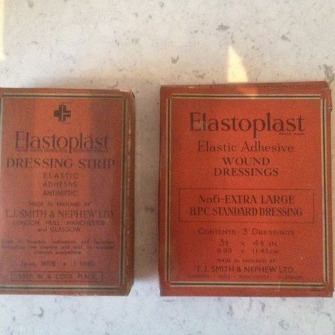 Vintage Elastoplast Dressings