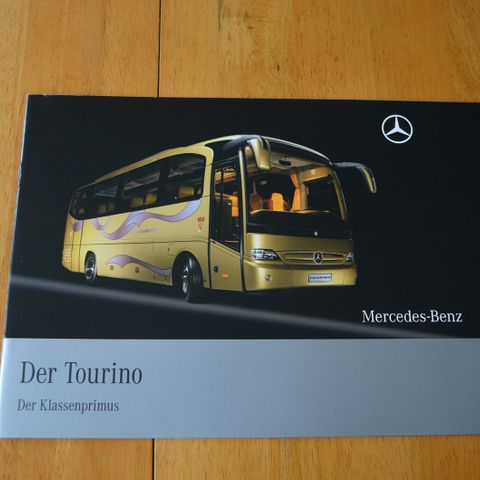 Bus brosjyre Mercedes-Benz Tourino 09-2008