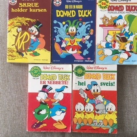 Donald pocket - kun 1. utgaver- 3 igjen