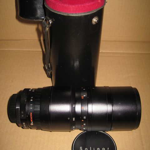 SOLIGOR AUTO TELE ZOOM MACRO Selges kr 350