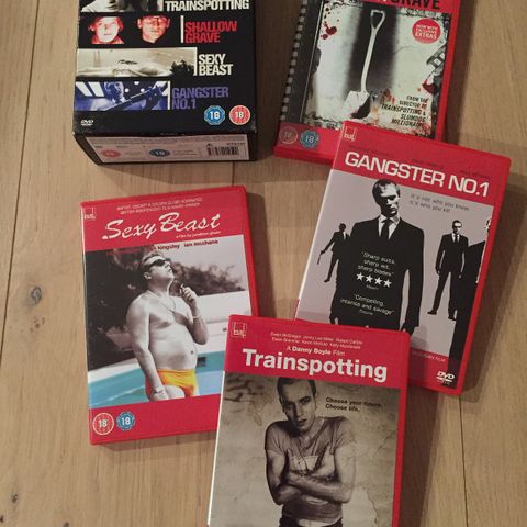 The Brit Indie Collection: Trainspotting/Shallow Grave/Sexy Beast/Gangster No. 1