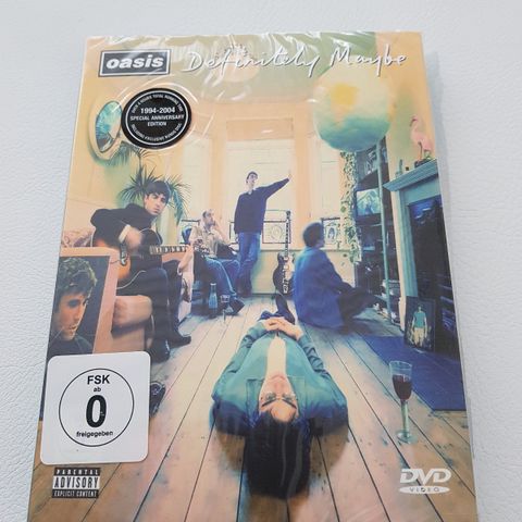 Oasis - Definitely Maybe  1994-2004  (2xDVD, 2004)