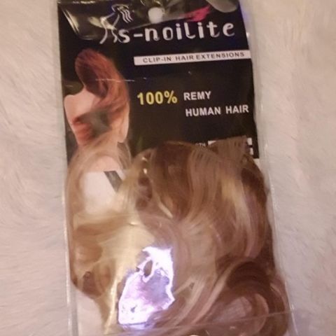 Human hair clip Extensions 50cm