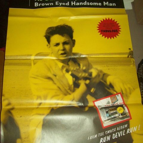 PAUL McCARTNEY – No Other Baby / Brown Eyed Handsome Man (Promo poster))