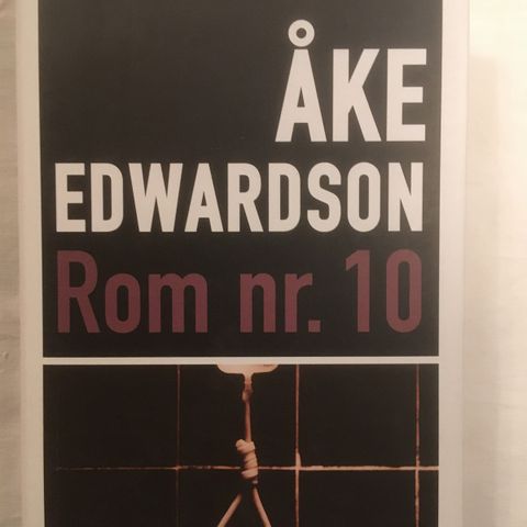 BokFrank: Åke Edwardson; Rom nr. 10 (2006)