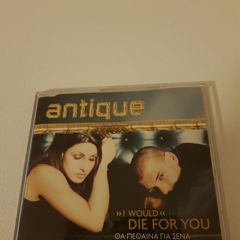 Antique - >>I Would<< Die For You  (CD Maxi Single, 2001)