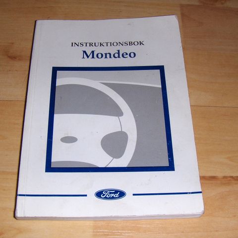 Instruksjonsbok Ford Mondeo mk2, 1996-2000