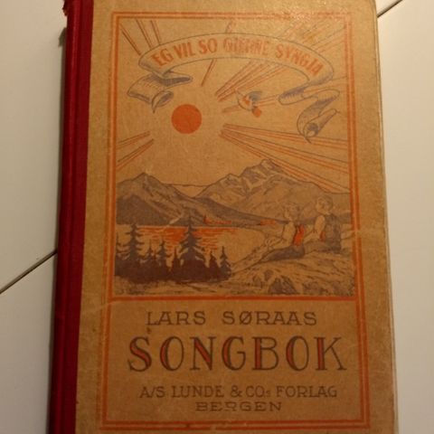Lars Søraas, songbok 1929