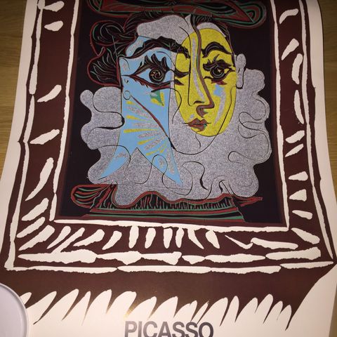 Picasso plakat (104X44) fra 1981/1982